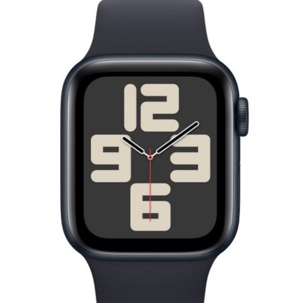 Apple I Watch SE (Gen 2)- midnight aluminum case and Midnight Sport Band40MM s/m